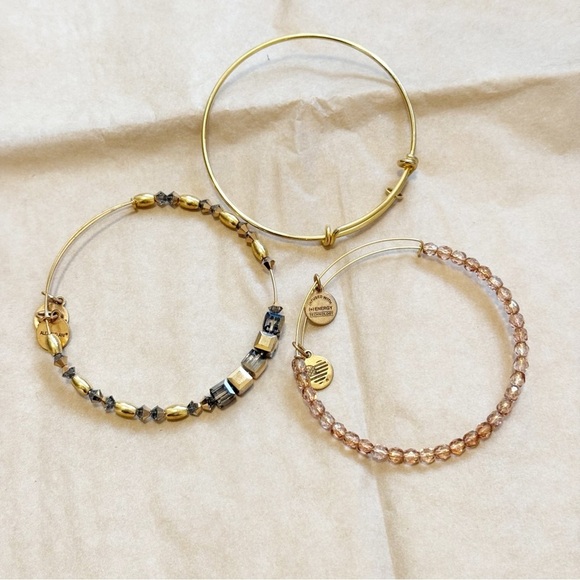 Alex and Ani Bracelets x3 - Picture 1 of 4